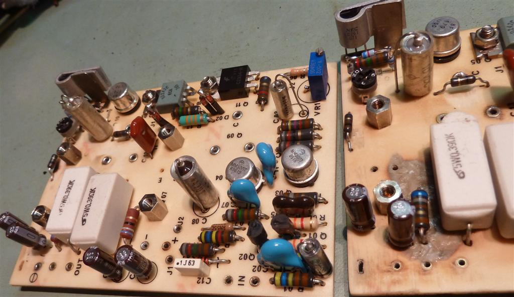 l309v main amp partially restuffed