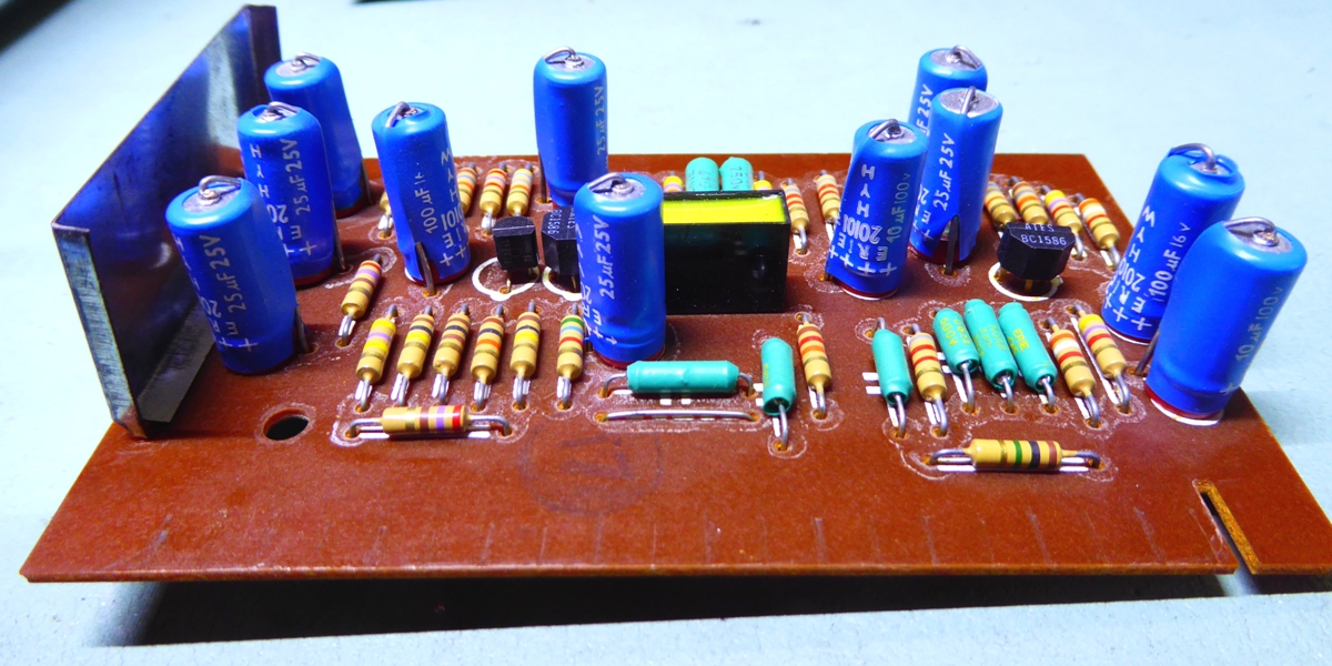 armstrong A521 preamplifier card old situation