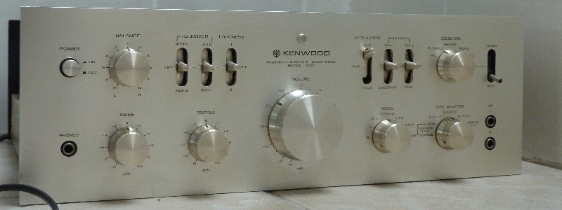 kenwood supreme 700c preamp picture