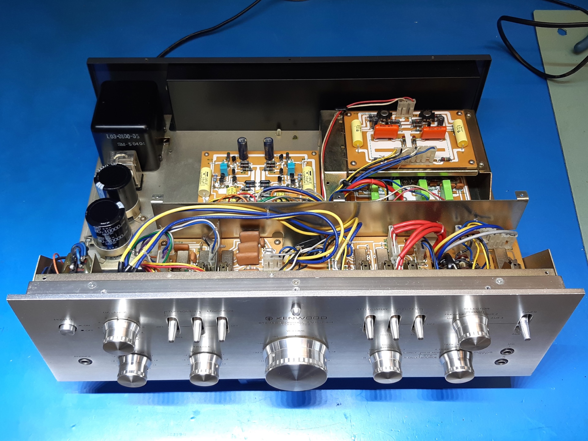 Kenwood Supreme Series 700c restoration / revisie Kenwood Supreme Series 700c restoration / revisie