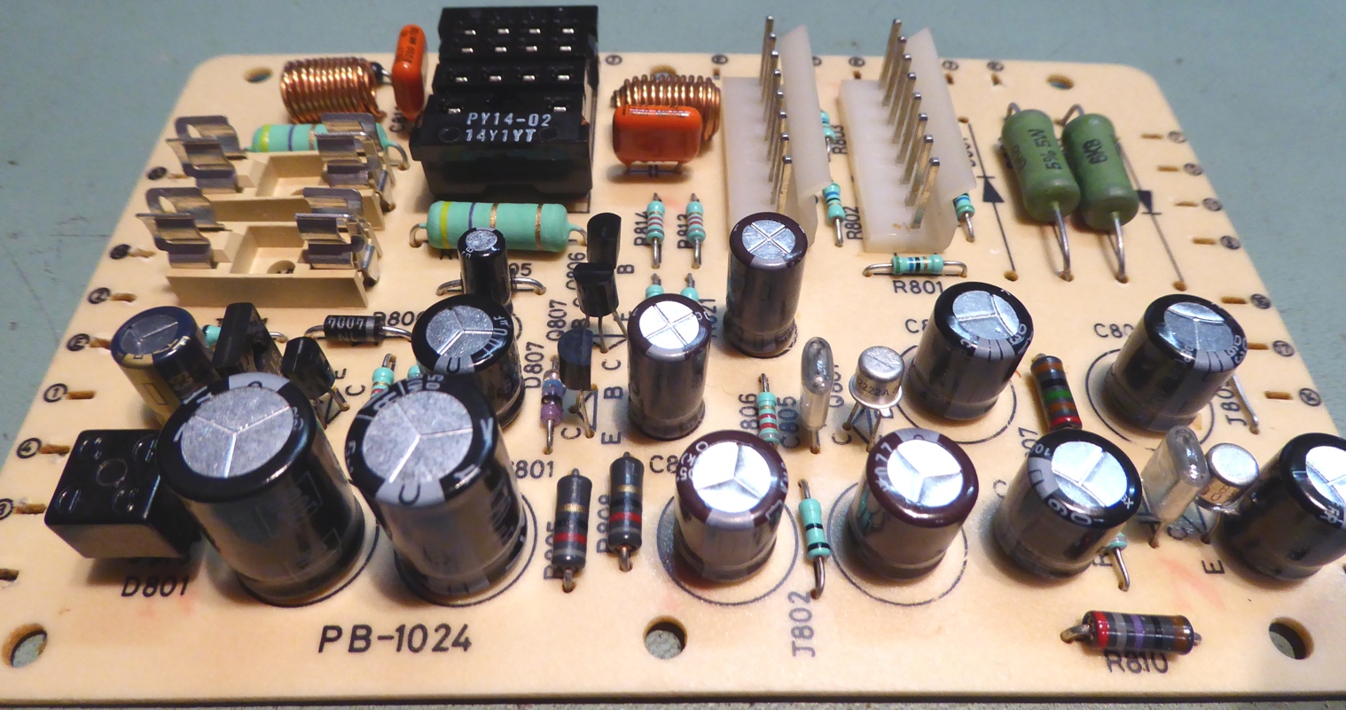 new Luxman L-309V protection power board