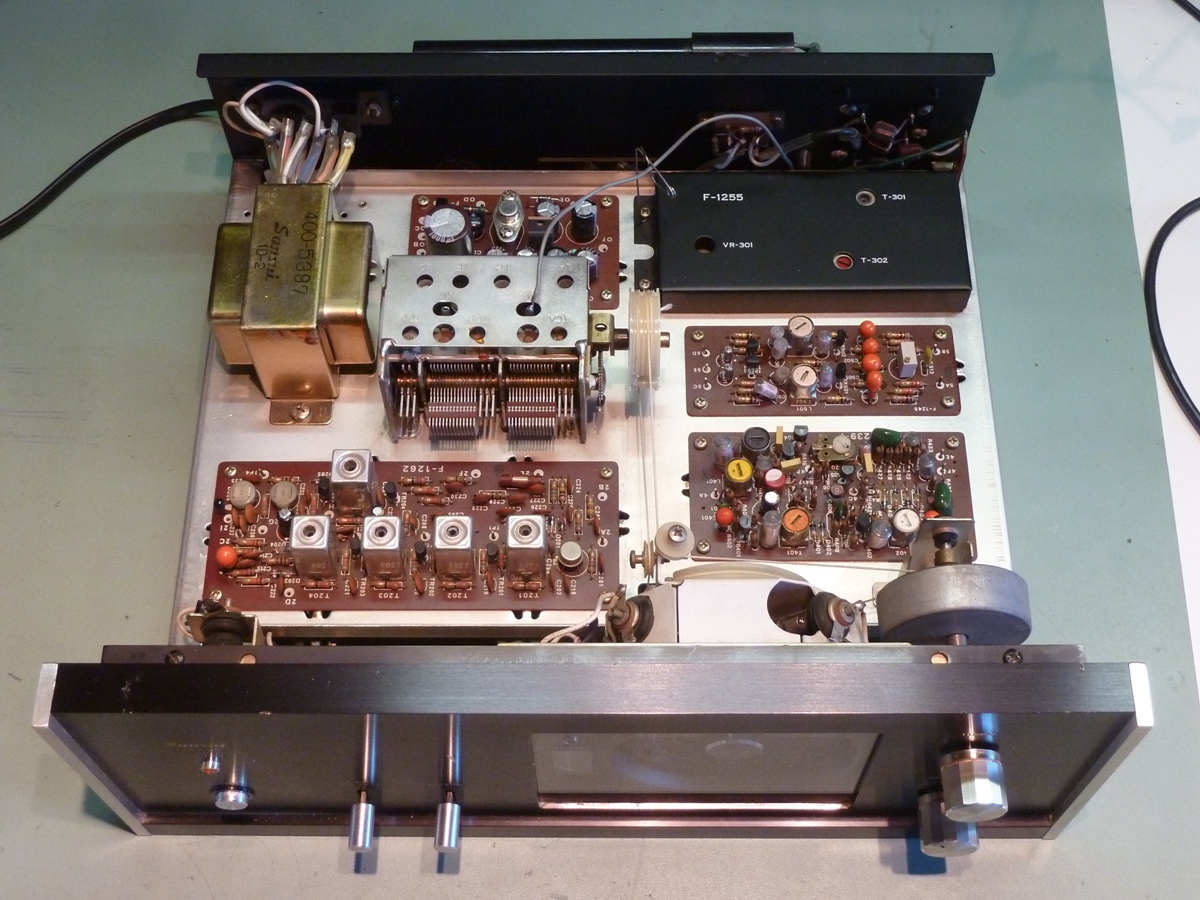 sansui tu-666 refurbishment / restoration / overhaul / recap