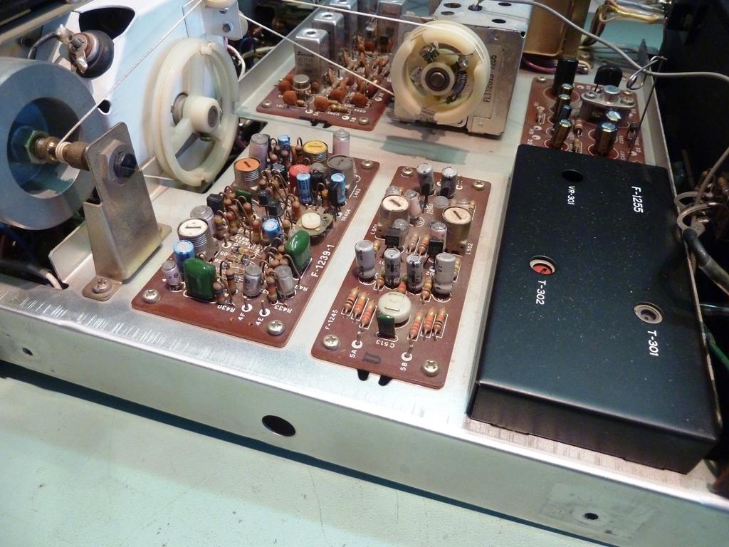 sansui tu-666 refurbishment / restoration / overhaul / recap