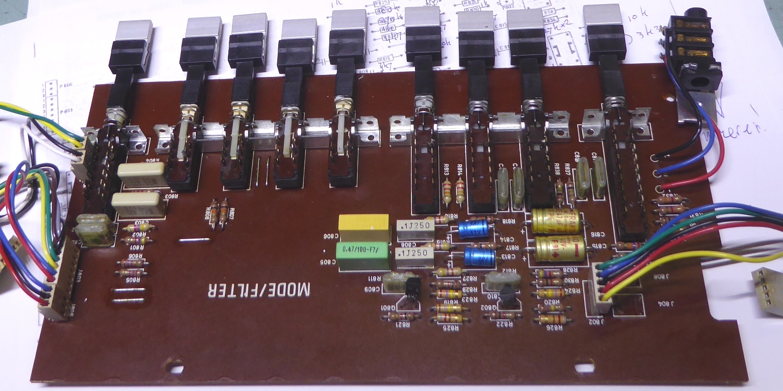 tandberg tr2075 preamp board